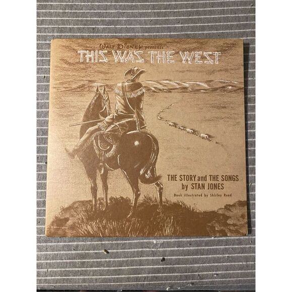Vintage Walt Disney this was the west vinyl - Picture 1 of 9